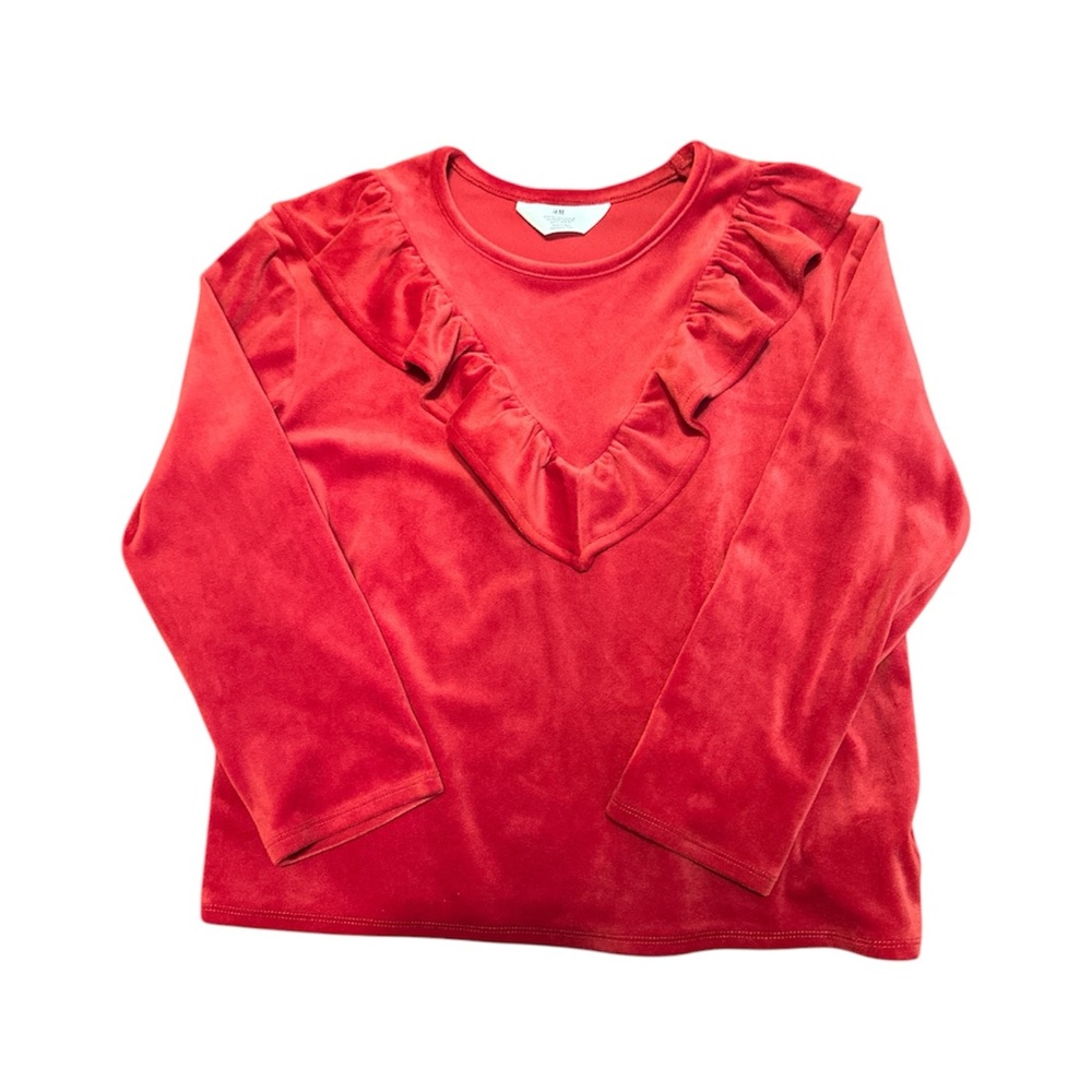 Girls Set Red Velvet 2 Piece Set